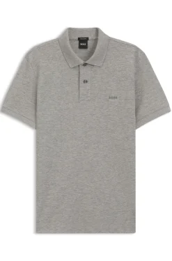 Pallas polo shirt in cotton piqué with embroidered logo