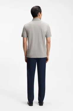 Pallas polo shirt in cotton piqué with embroidered logo