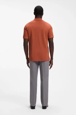 Pallas polo shirt in cotton piqué with embroidered logo