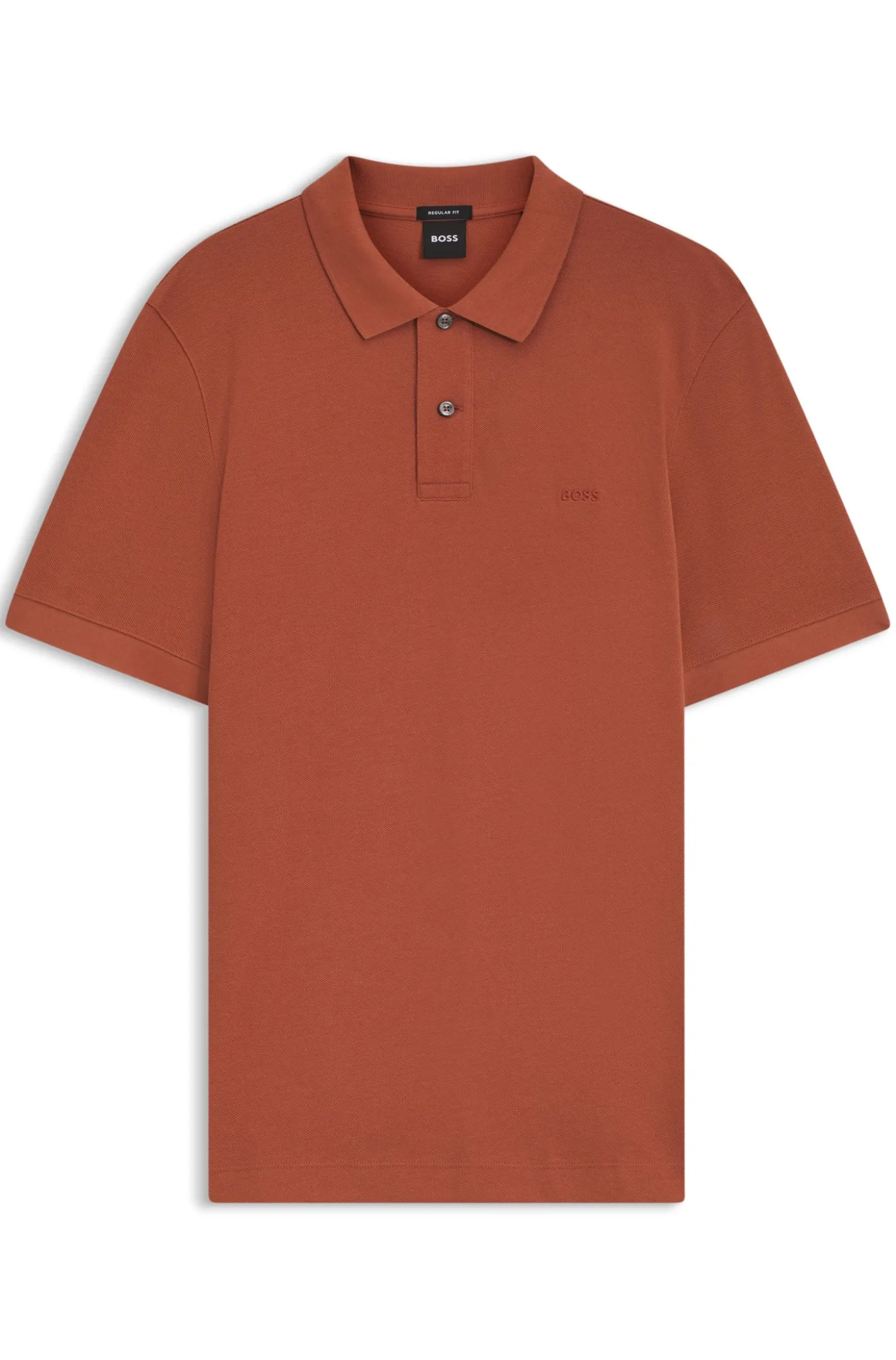 Pallas polo shirt in cotton piqué with embroidered logo