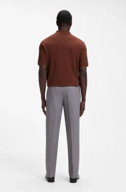 Pallas polo shirt in cotton piqué with embroidered logo