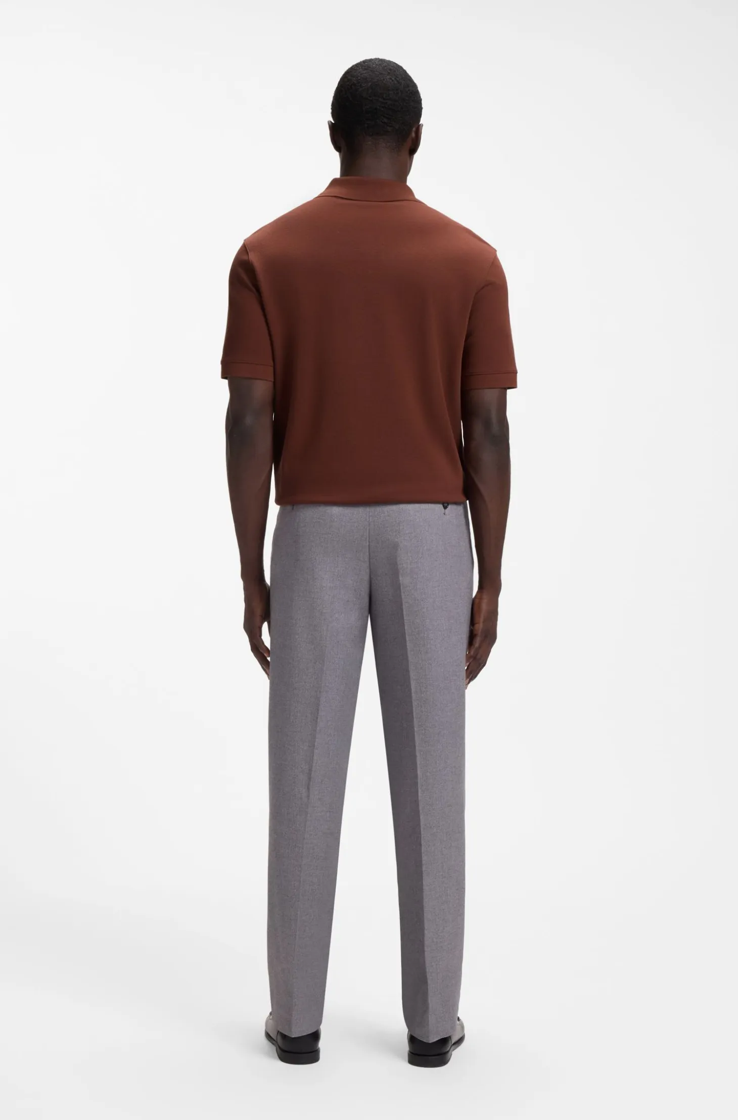 Pallas polo shirt in cotton piqué with embroidered logo