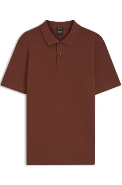 Pallas polo shirt in cotton piqué with embroidered logo