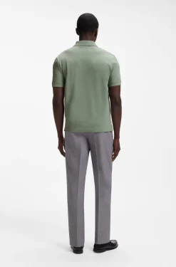 Pallas polo shirt in cotton piqué with embroidered logo