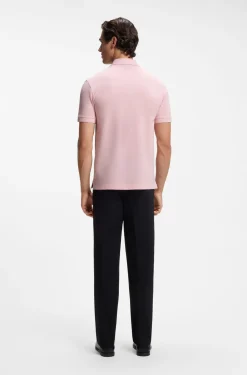 Pallas polo shirt in cotton piqué with embroidered logo