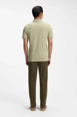 Pallas polo shirt in cotton piqué with embroidered logo