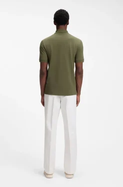 Pallas polo shirt in cotton piqué with embroidered logo