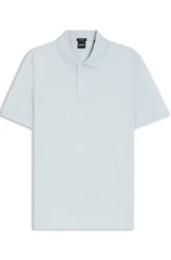 Pallas polo shirt in cotton piqué with embroidered logo
