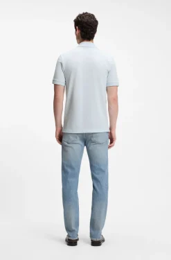 Pallas polo shirt in cotton piqué with embroidered logo