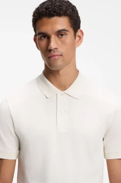 Pallas polo shirt in cotton piqué with embroidered logo