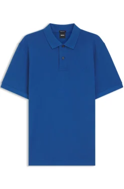 Pallas polo shirt in cotton piqué with embroidered logo