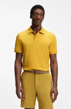Pallas polo shirt in cotton piqué with embroidered logo