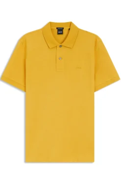 Pallas polo shirt in cotton piqué with embroidered logo