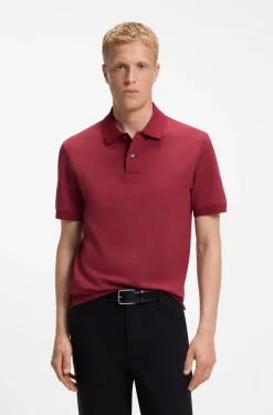 Pallas polo shirt in cotton piqué with embroidered logo
