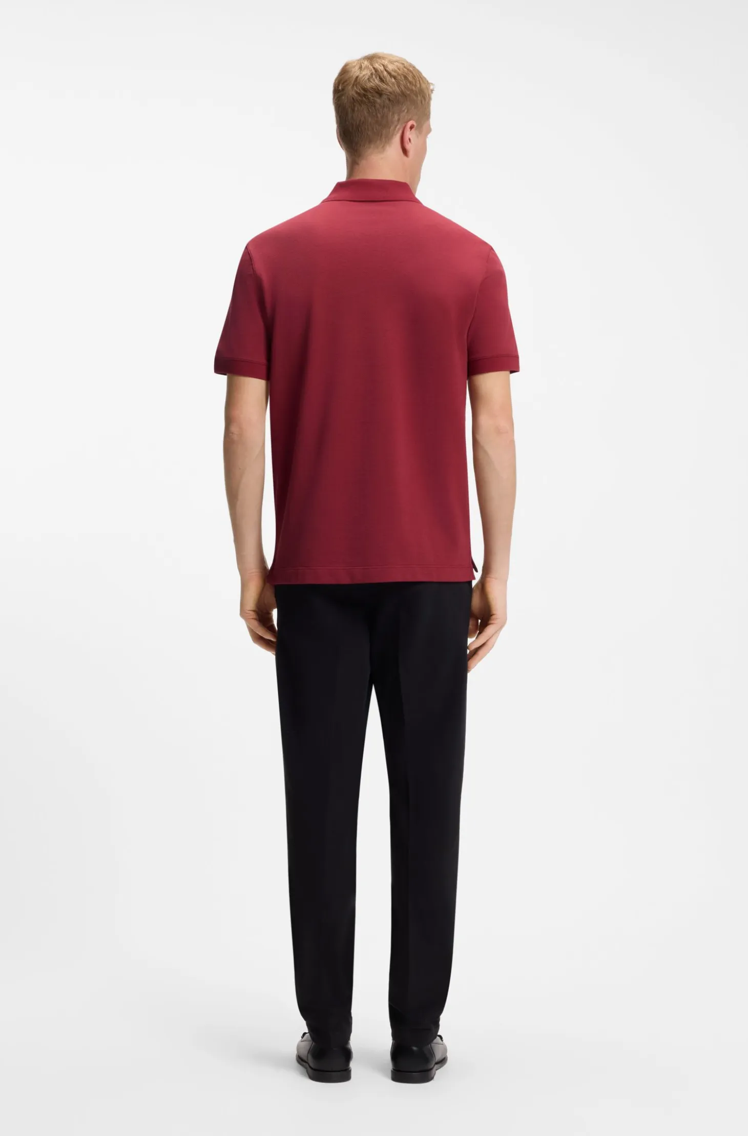 Pallas polo shirt in cotton piqué with embroidered logo