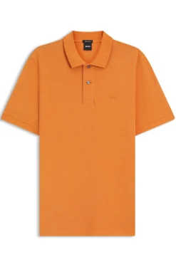 Pallas polo shirt in cotton piqué with embroidered logo