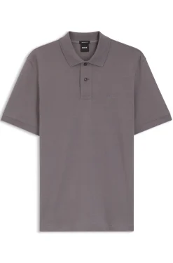 Pallas polo shirt in cotton piqué with embroidered logo