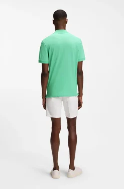 Pallas polo shirt in cotton piqué with embroidered logo