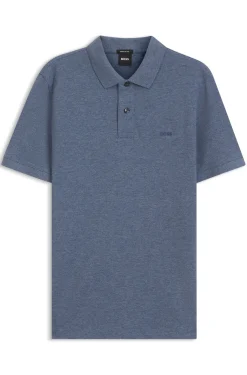 Pallas polo shirt in cotton piqué with embroidered logo