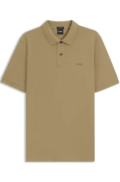 Pallas polo shirt in cotton piqué with embroidered logo