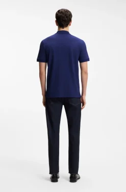 Pallas polo shirt in cotton piqué with embroidered logo