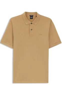 Pallas polo shirt in cotton piqué with embroidered logo