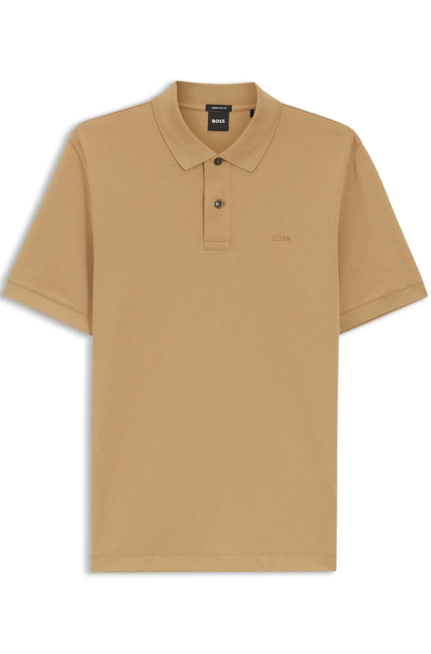 Pallas polo shirt in cotton piqué with embroidered logo