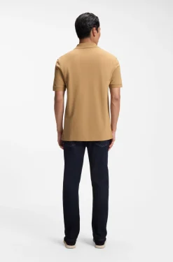 Pallas polo shirt in cotton piqué with embroidered logo