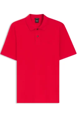 Pallas polo shirt in cotton piqué with embroidered logo