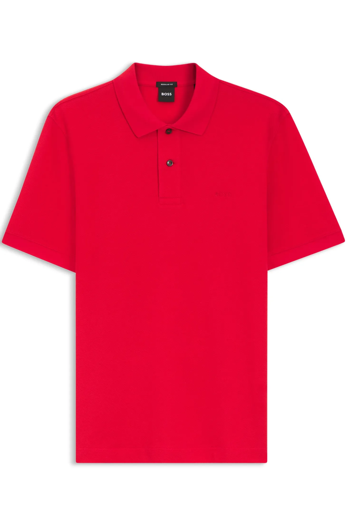 Pallas polo shirt in cotton piqué with embroidered logo