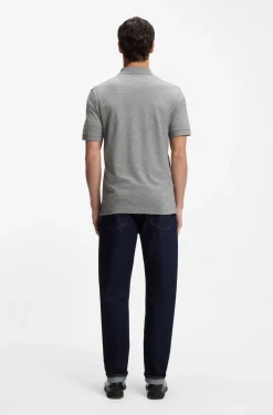 Pallas polo shirt in cotton piqué with embroidered logo