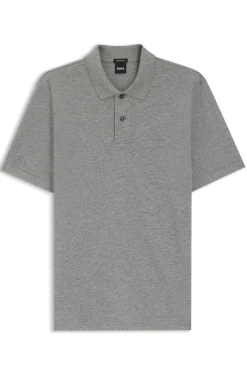 Pallas polo shirt in cotton piqué with embroidered logo