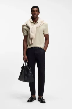Pallas polo shirt in cotton piqué with embroidered logo
