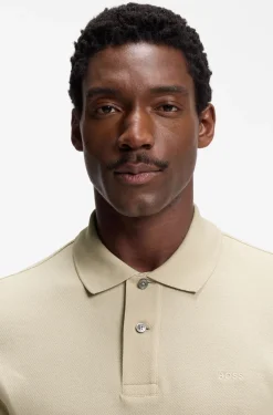 Pallas polo shirt in cotton piqué with embroidered logo