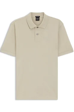 Pallas polo shirt in cotton piqué with embroidered logo