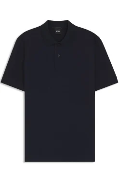 Pallas polo shirt in cotton piqué with embroidered logo