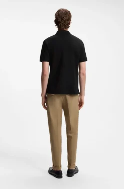 Pallas polo shirt in cotton piqué with embroidered logo