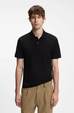 Pallas polo shirt in cotton piqué with embroidered logo