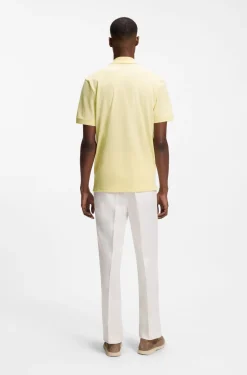 Pallas polo shirt in cotton piqué with embroidered logo