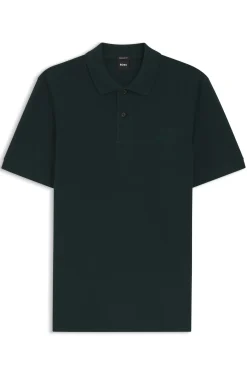 Pallas polo shirt in cotton piqué with embroidered logo