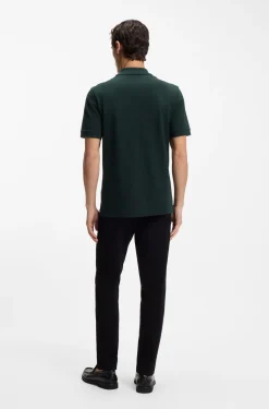 Pallas polo shirt in cotton piqué with embroidered logo