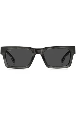 Patterned-acetate sunglasses with Double B monogram