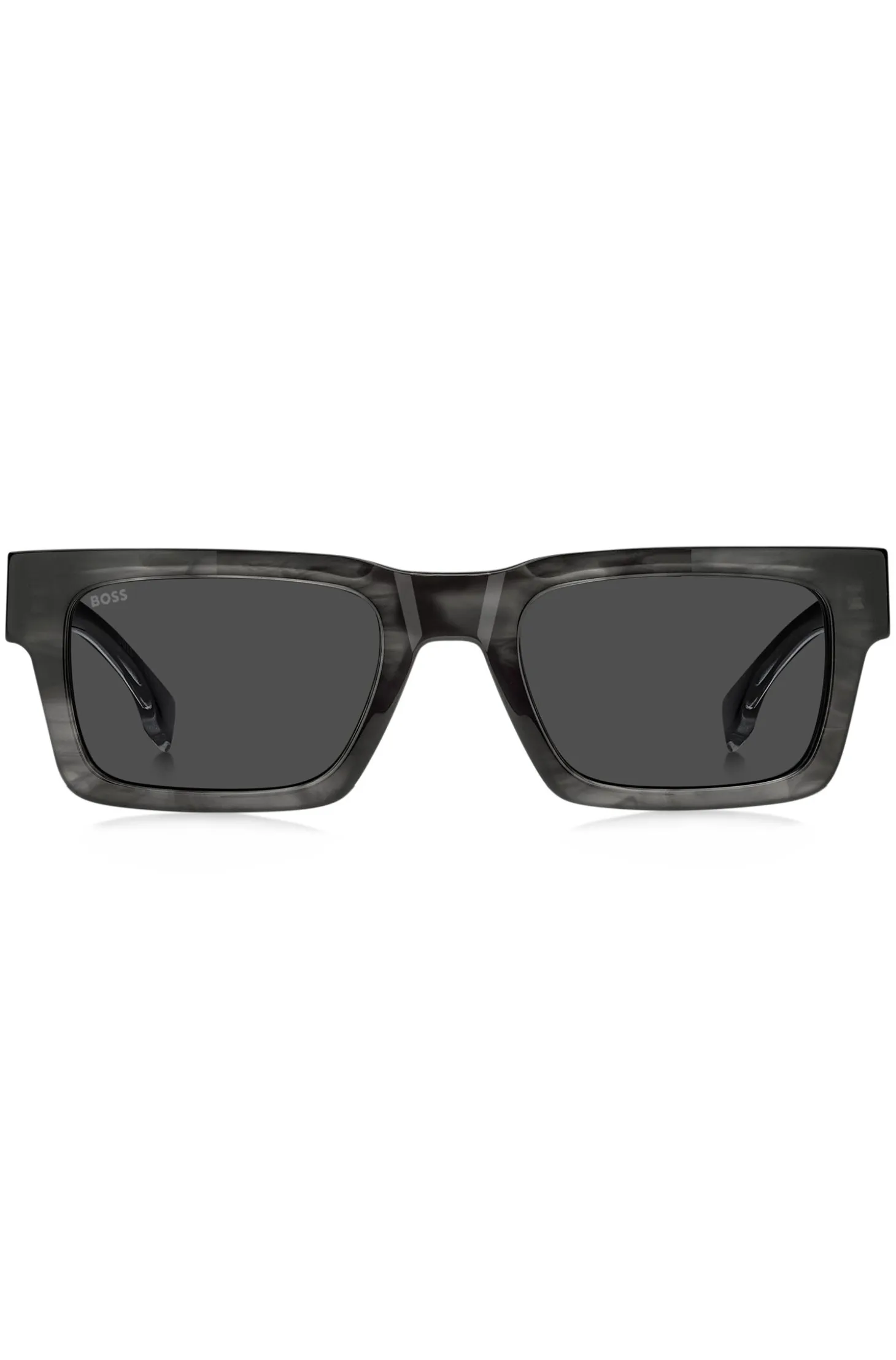 Patterned-acetate sunglasses with Double B monogram