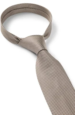 Patterned tie in Italian-made silk
