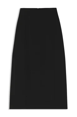 Pencil skirt in stretch twill