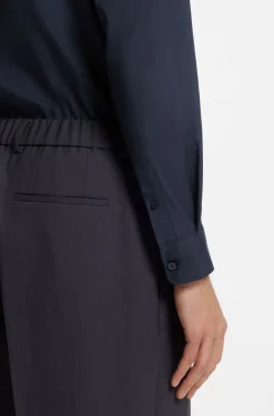 Performance regular-fit shirt with micro pattern