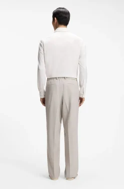 Performance regular-fit shirt with micro pattern