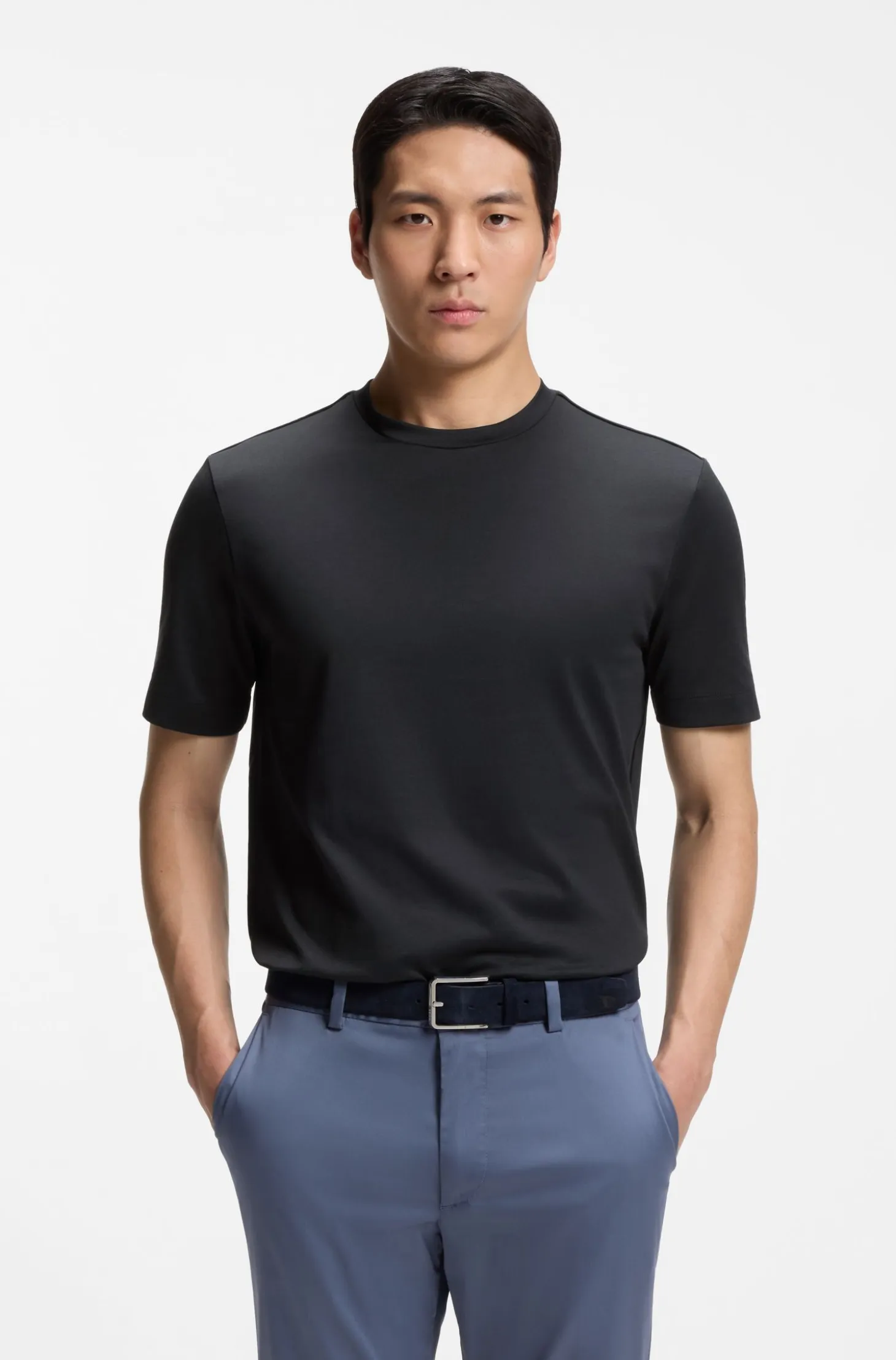 Performance T-shirt in a cotton blend