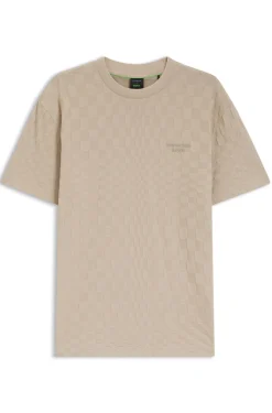 Porsche x BOSS cotton T-shirt with Pasha pattern