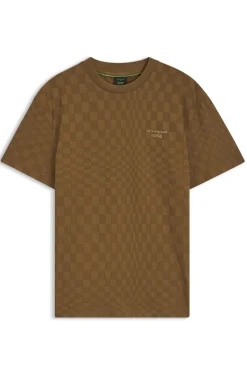 Porsche x BOSS cotton T-shirt with Pasha pattern